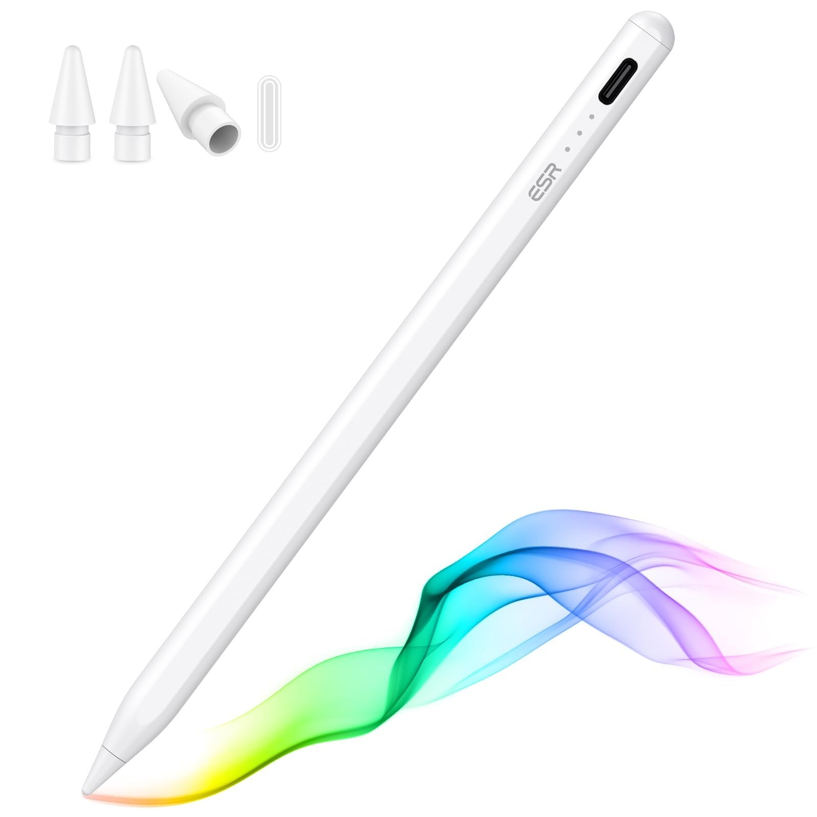 ESR Pencil 1st Generation for iPad 2018-2025 Tilt Sensitivity Palm Rejection ...