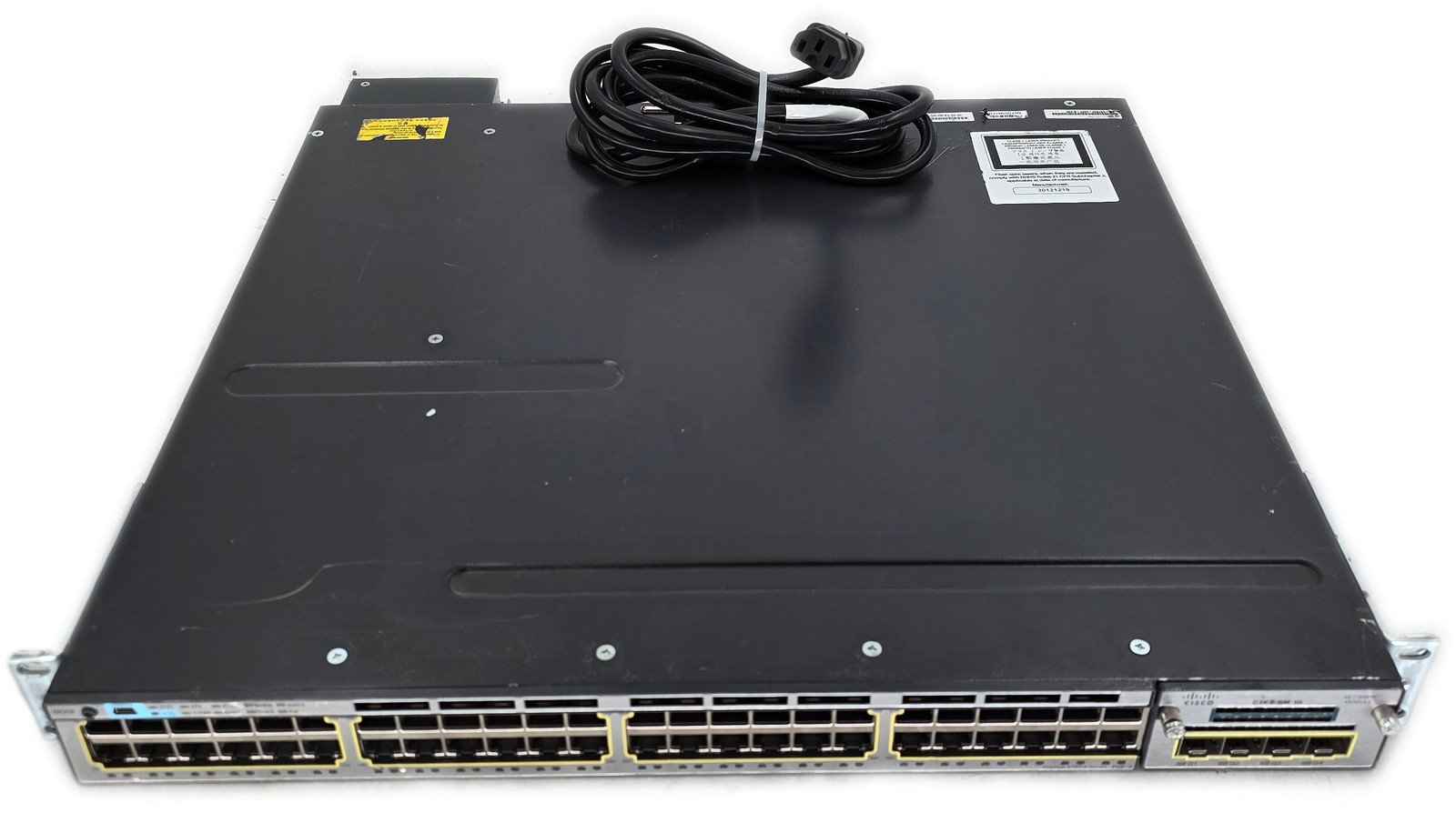 Cisco WS-C3750X-48PF-S 48-Port PoE Gigabit L3 Switch