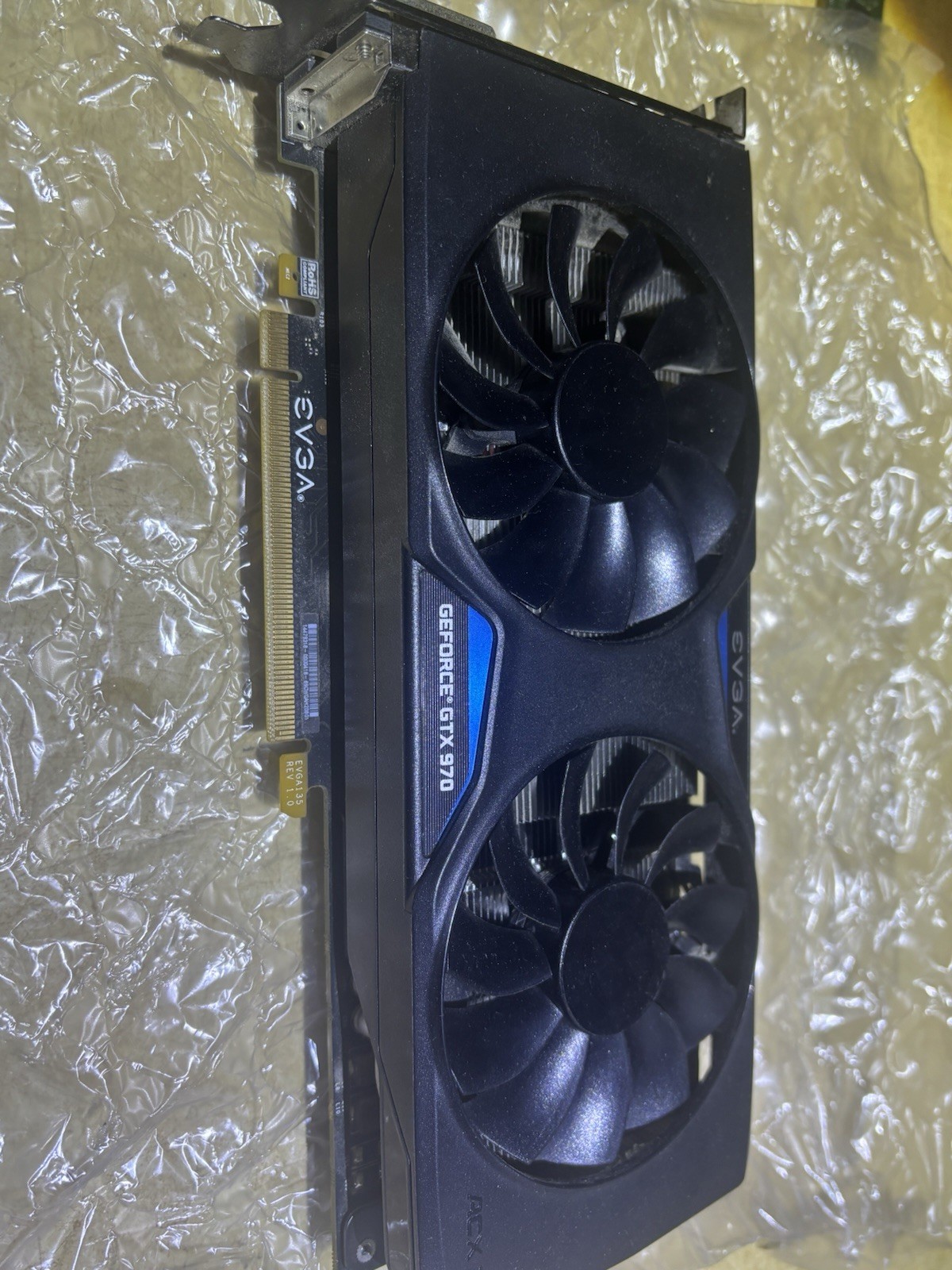 Assorted Computer Parts GPU, CPU, CPU Fan Intel, DDR3 Memory Sticks, Motherboard