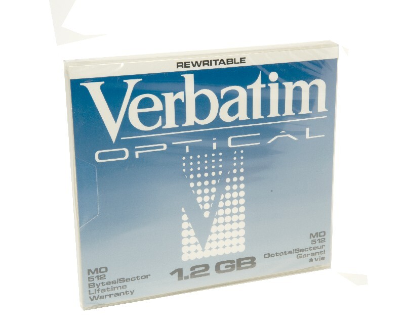 Verbatim MO RW Disk #89108 1.2GB NEW