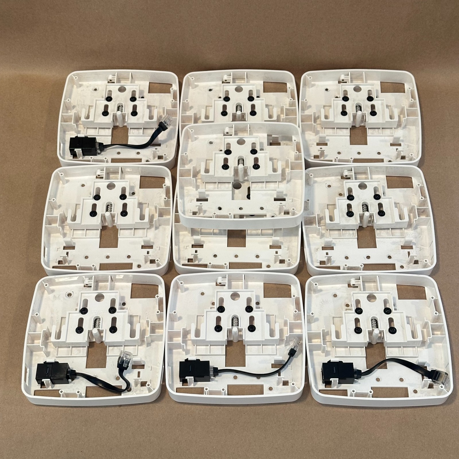 Lot of 10 Aruba AP-200-MNT-W2 White Wall Mount AP-200 AP-300 Series