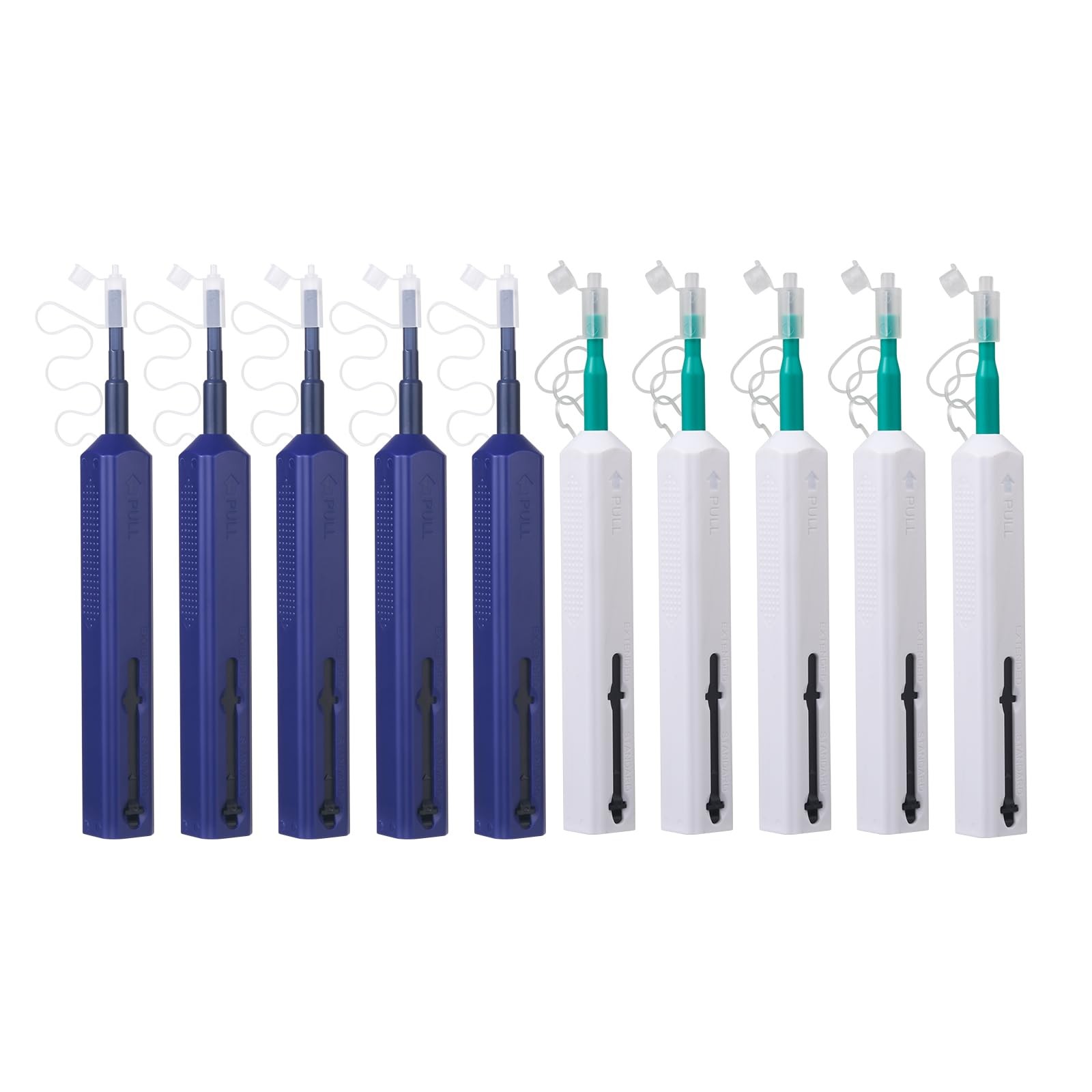Xunsomten-10PC Fiber Cleaner Fiber Optic Tools Cleaning Pen for 1.25 mm & 2.5...