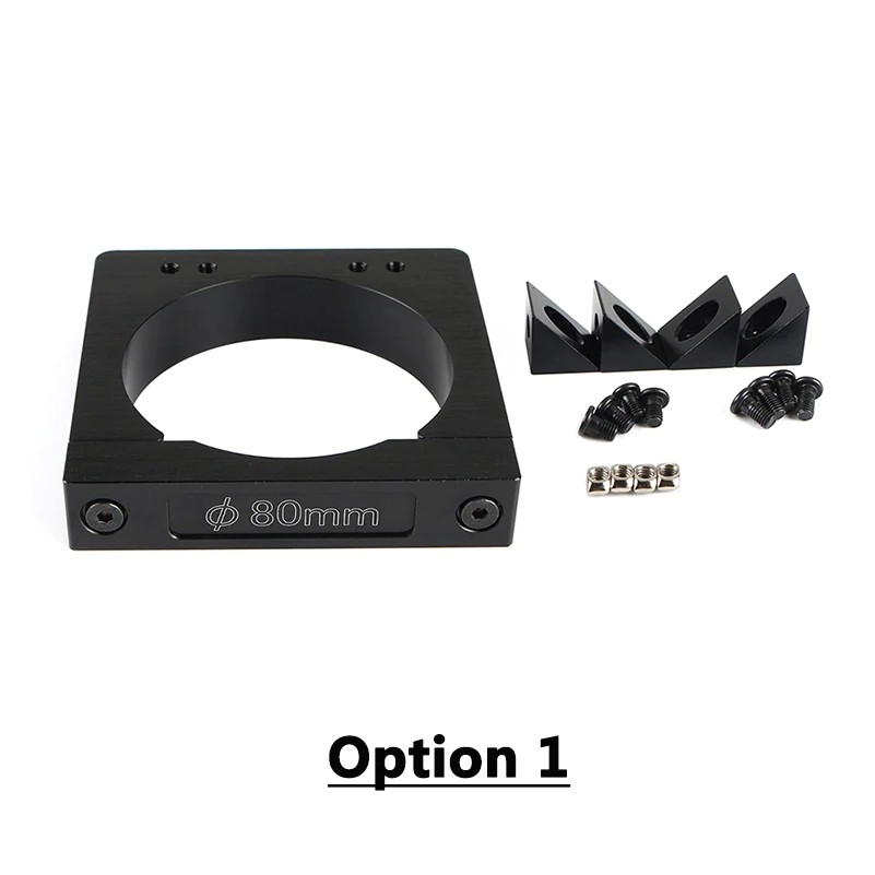 Spindle Mount Kit 80mm/71mm/65mm/52mm/43mm Aluminum Spindle Clamping Bracket 