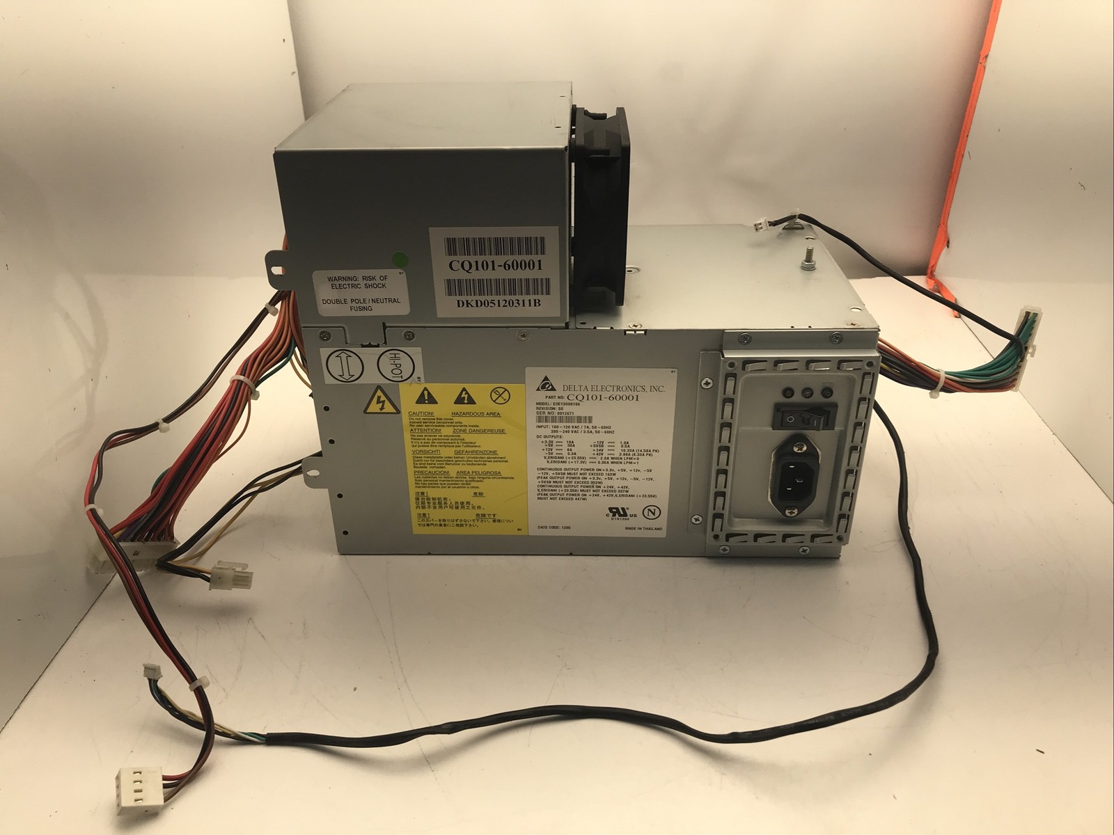 HP Designjet Z6200 Delta Electronics 800W Power Supply CQ101-60001