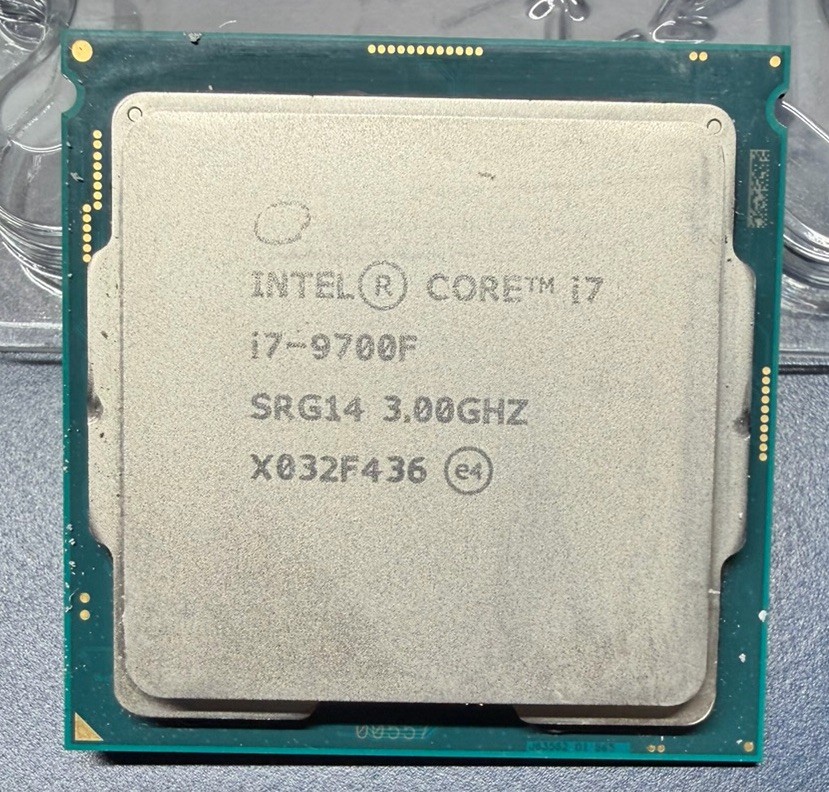 Intel Core i7-9700F 3.0GHz 8-Core LGA1151 CPU Processor SRG14 Tested Fast Ship
