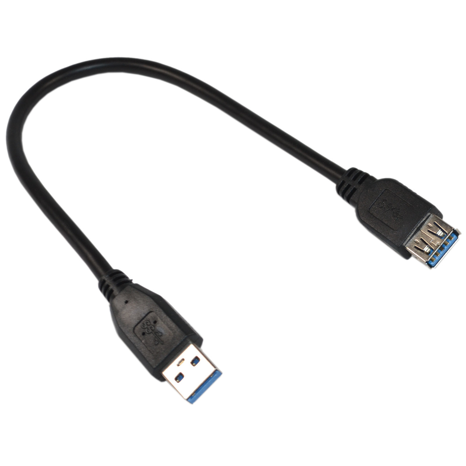 HQRP SuperSpeed USB 3.0 Type A Male to Female (M/F) Extension Data Transfer Cord