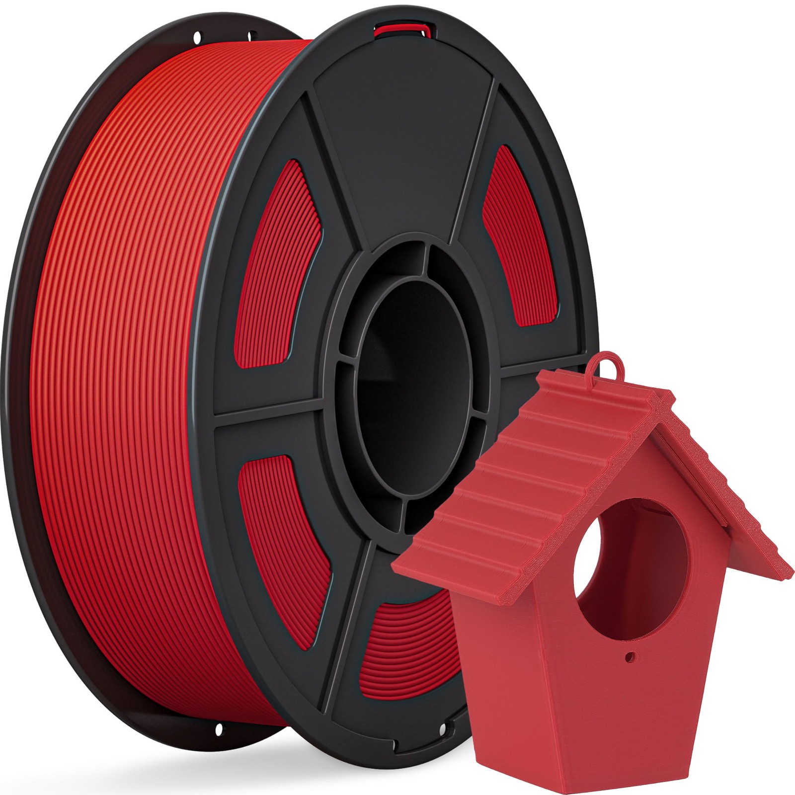 IEMAI ASA 3D Printer Filament 1.75mm, UV and Weather Resistant, 1kg, Red | He...
