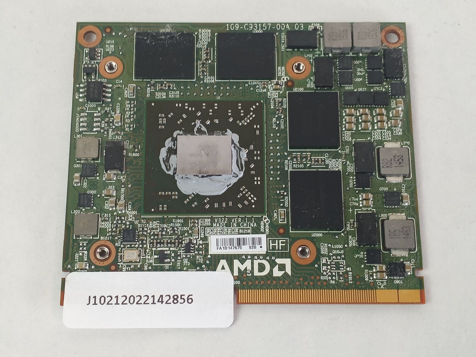 Lot of 5 AMD FirePro W5170M 2 GB GDDR5 MXM 3.0 A Laptop Video Card