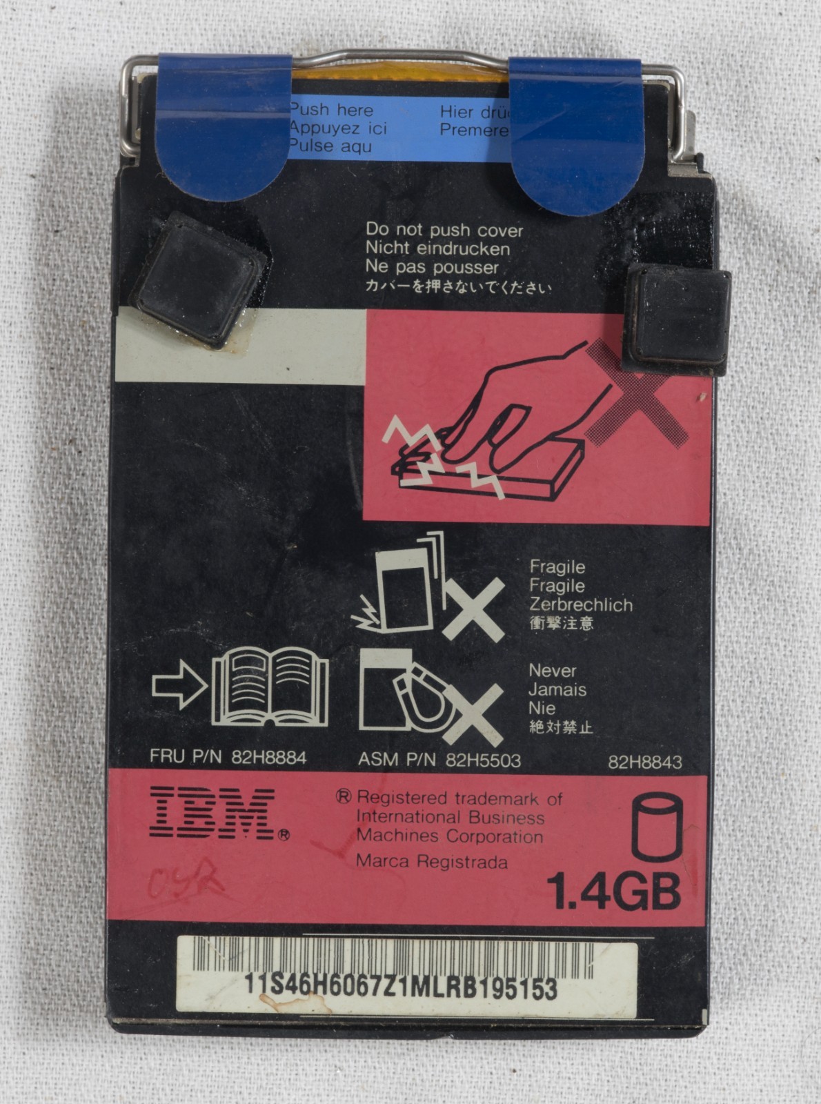 IBM ThinkPad 760 765 1.4GB hard drive tested to boot Windows 95 82H8884