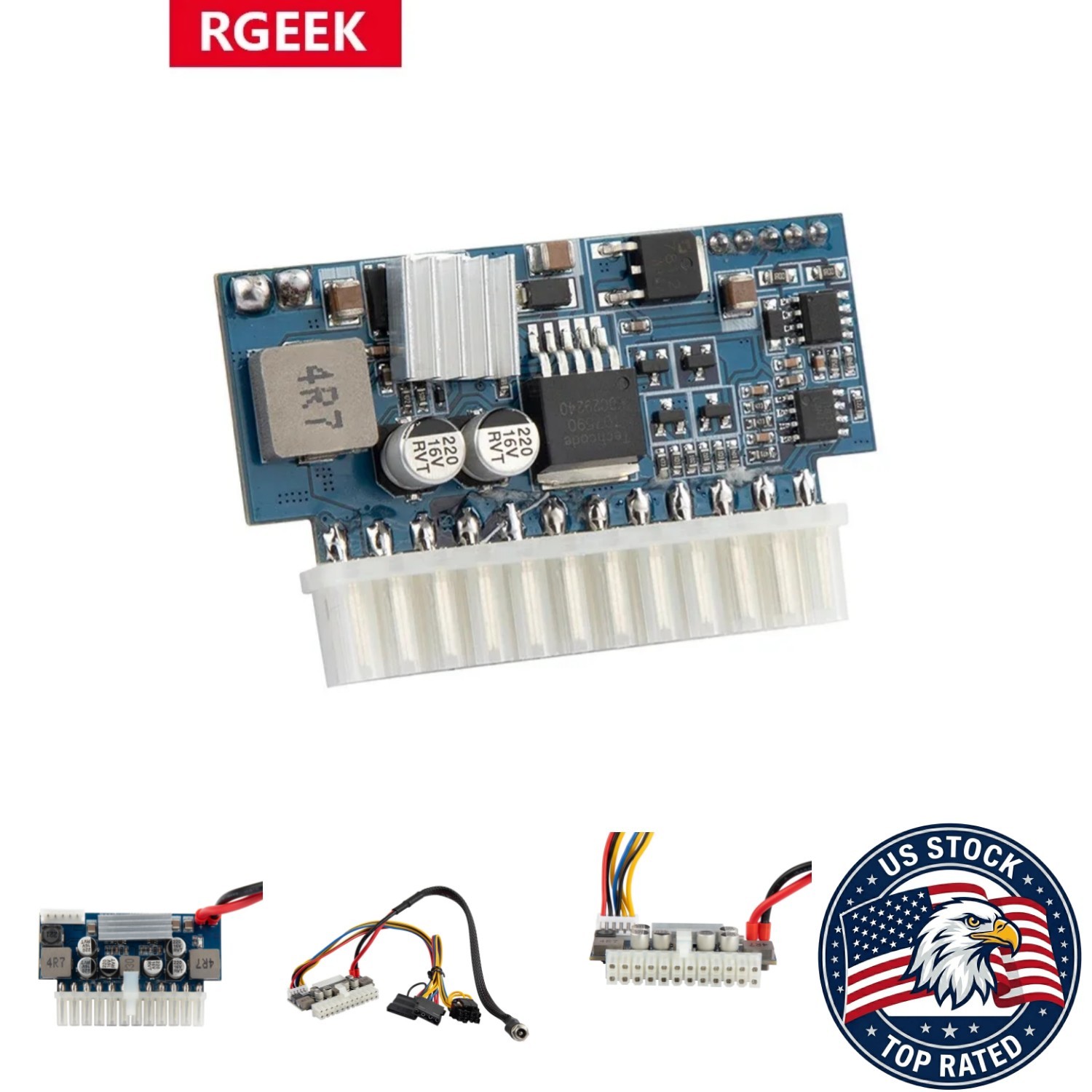 DC ATX 200W Pico 24Pin MINI ITX DC to ATX Power Supply - Full Modular