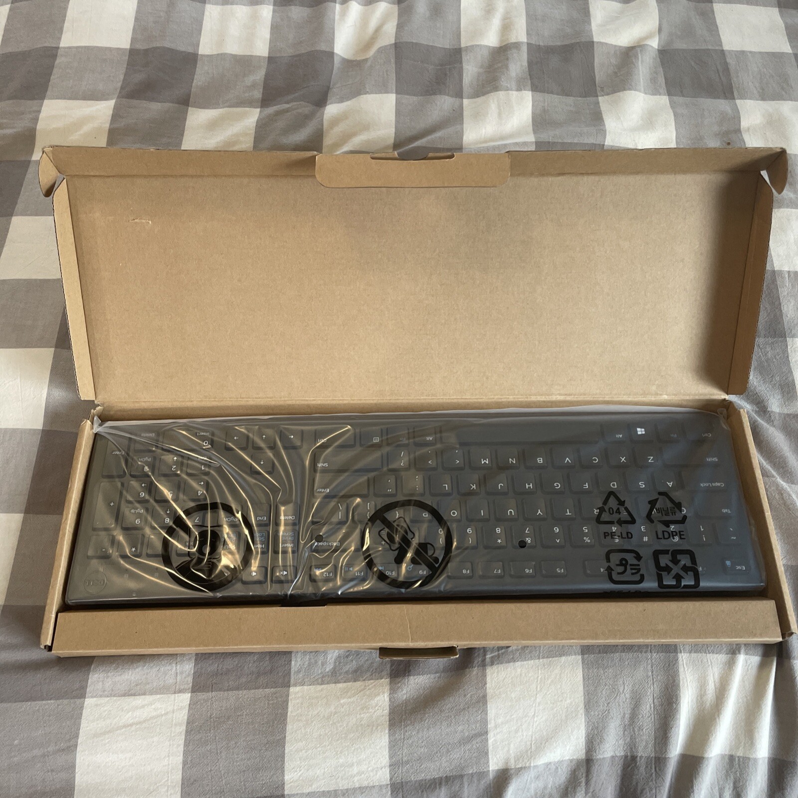 Dell KB216-BK-US KB216d Black Wired USB Keyboard US QWERTY Open Box