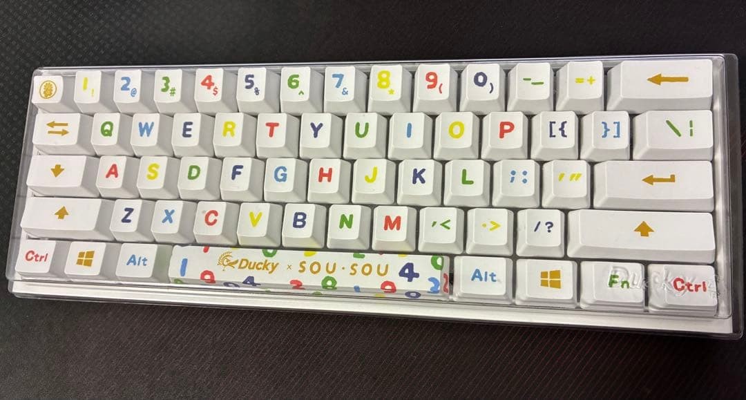 Ducky One 2 Mini Sou Sou Collaboration Gaming Keyboard Silver Switch Type-c