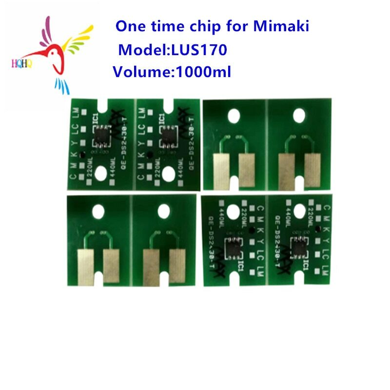 4pc LUS170 One Time Chip For Mimaki UCJV150-160 UCJV300-75 UCJV300-107/130/160
