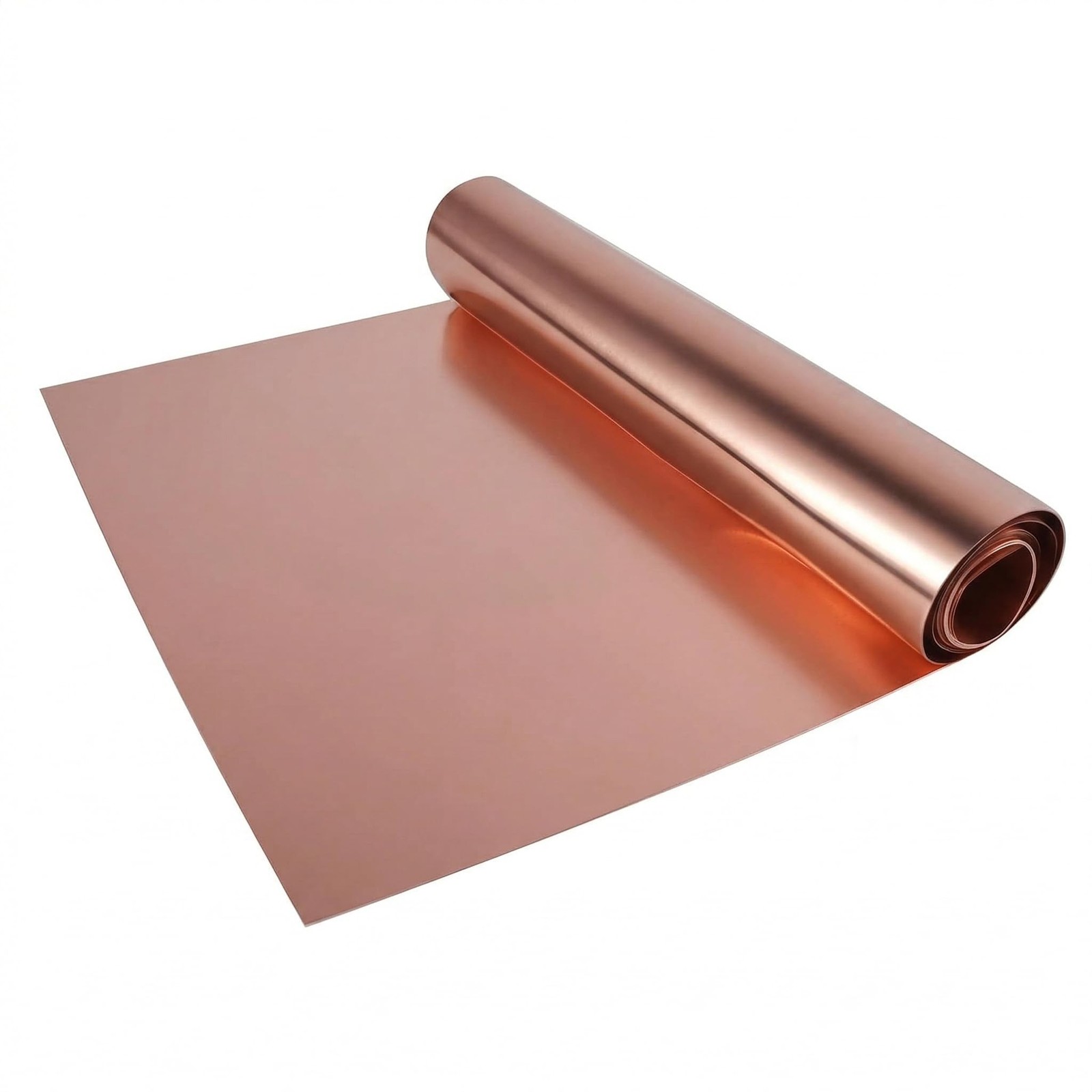 99.9% Pure Copper Sheet Metal Foil,44 Gauge(0.05mm) x 100mm x 2m Roll | High ...