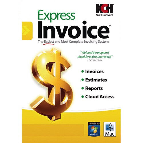Express Invoice Invoicing Software Manage invoices NCH Software Lifetime License