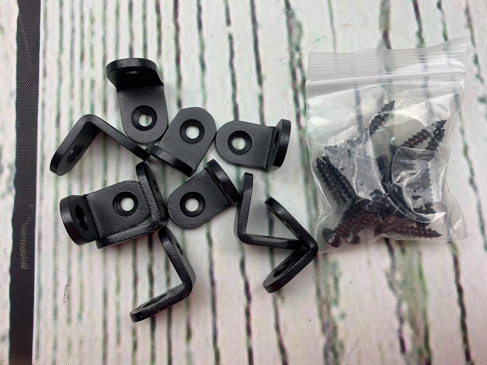 12PCS L Bracket Corner Brace Sets Stainless Steel Corner Bracket 90 Degree