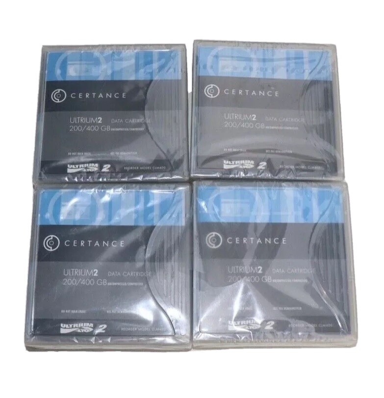 CLM400 Seagate Certance Ultrium2 200/400GB Data Cartridge New