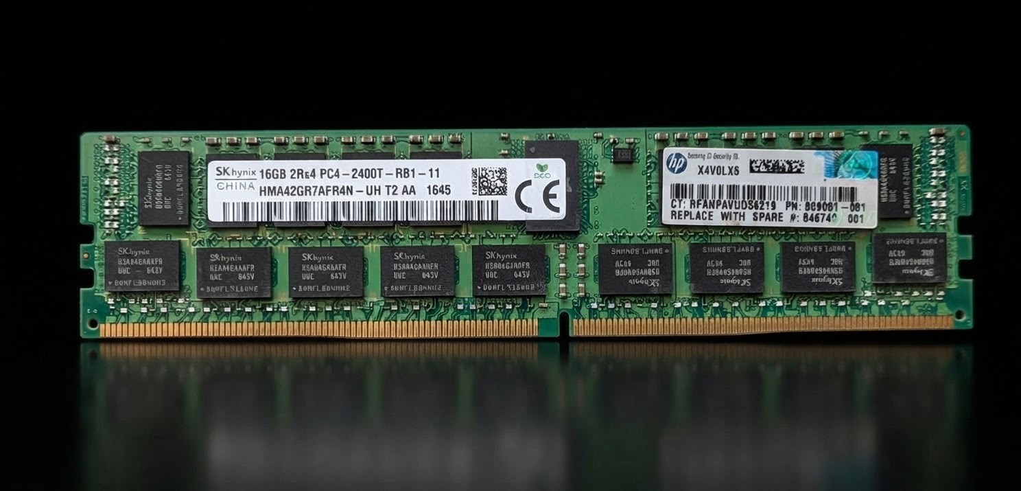 🔥Sk Hynix 16GB 2Rx4 PC4-2400T Server Memory Ram HMA42GR7AFR4N-UH