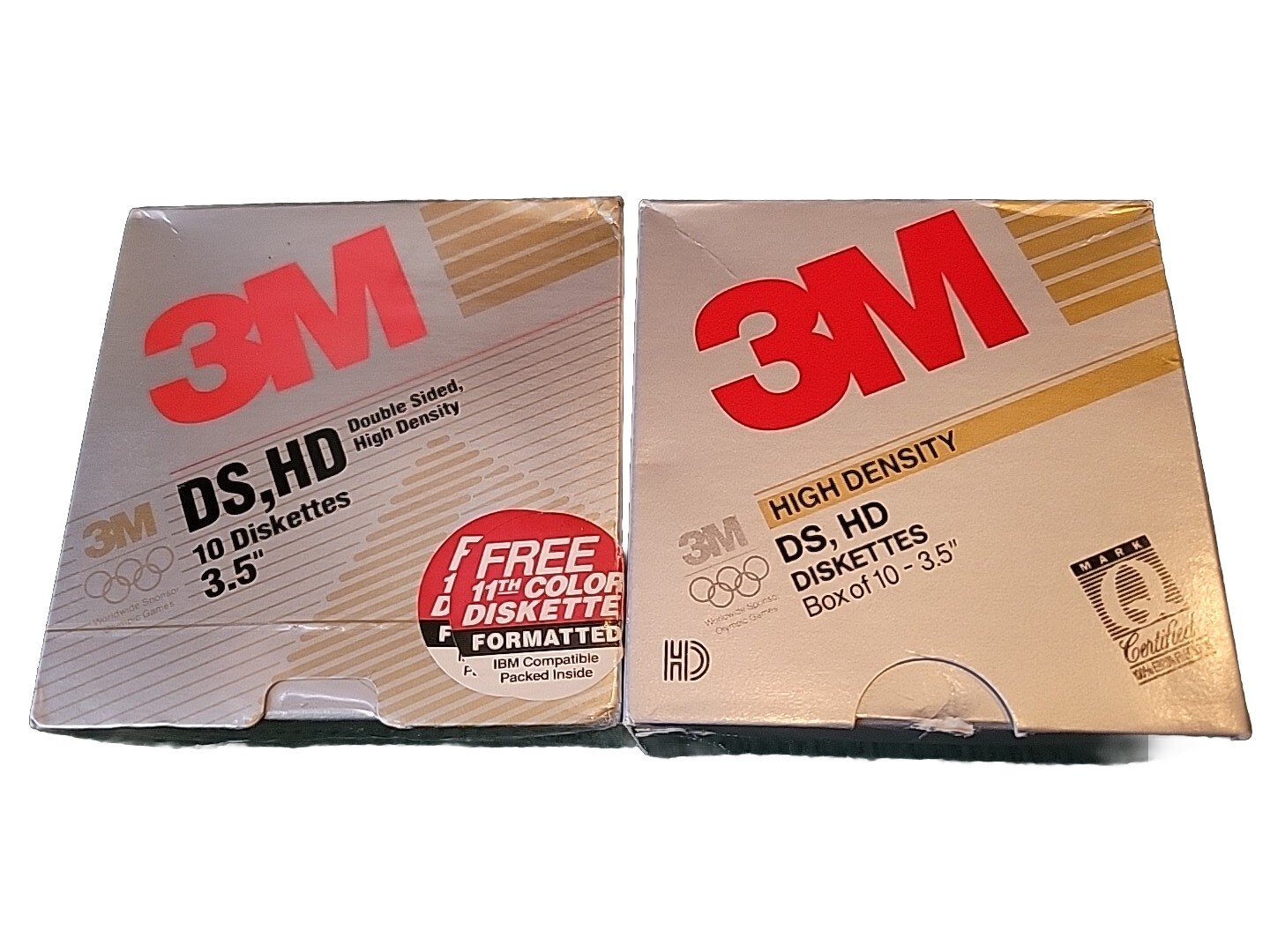 3M High Density DS HD 3.5" Diskette - Box of 20 Sealed Floppy Disks