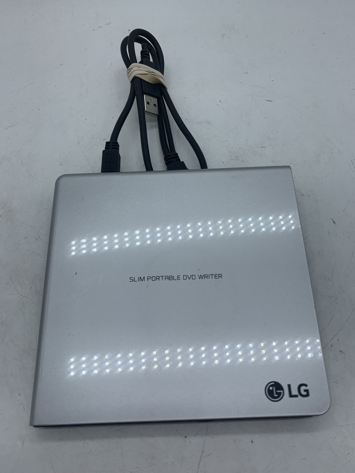 Hitachi LG GP65NS60 Slim Portable DVD Writer w/ Cable ~ 