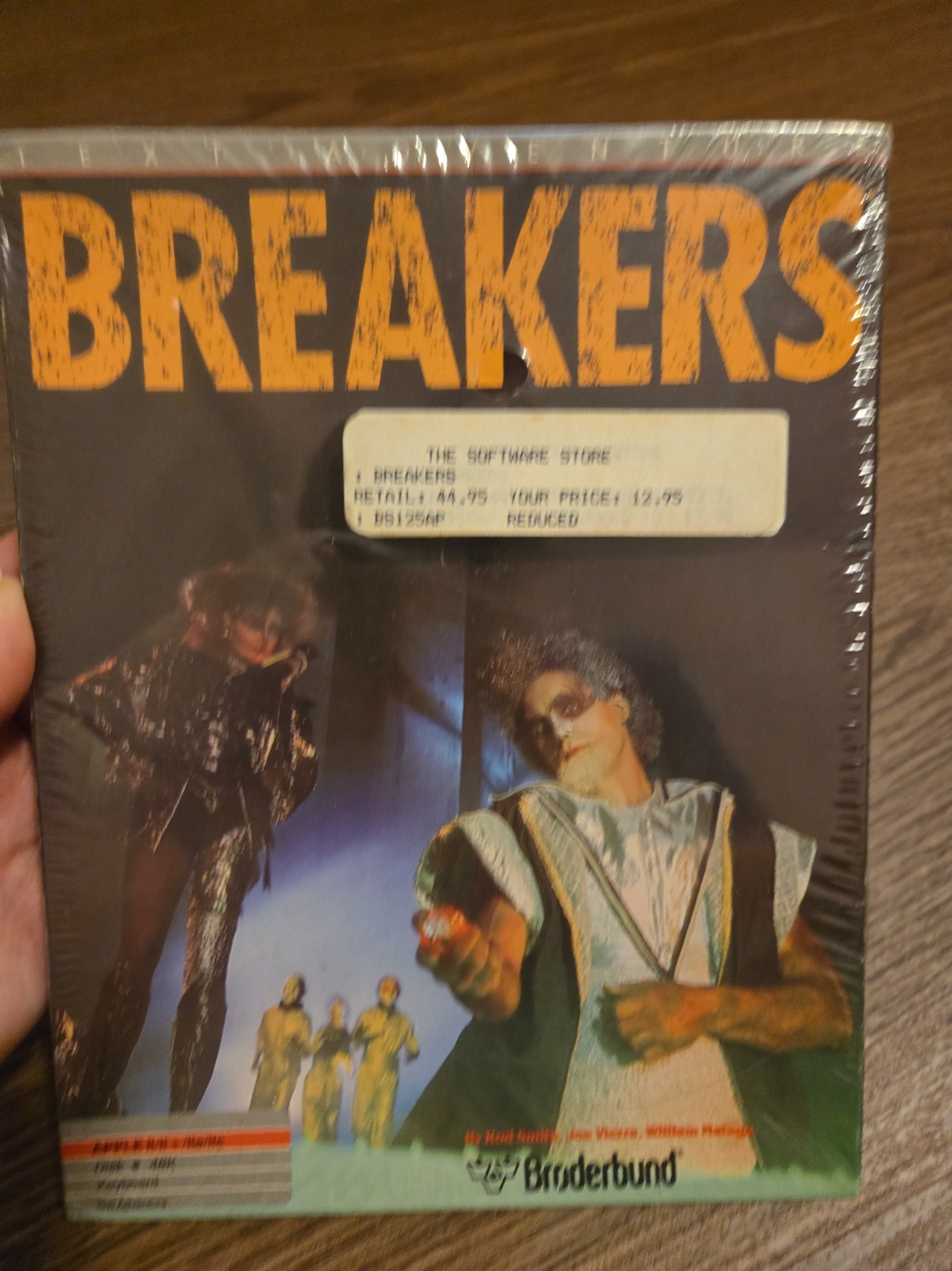 Vintage Breakers Broderbund Apple Ll /Ll +Lle/LLC Adventure Game