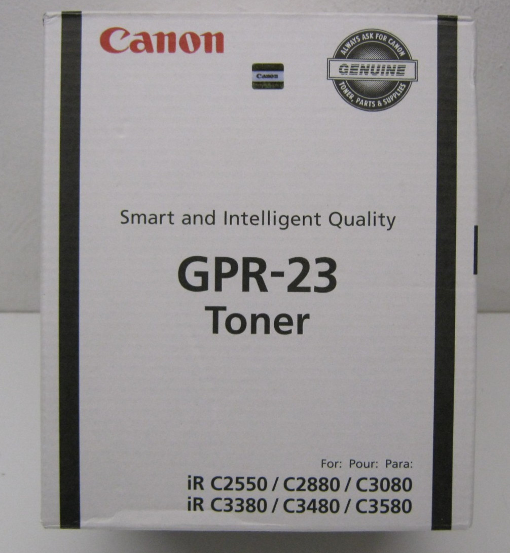 Genuine Canon GPR23 (0452B003) Black Toner Cartridge BRAND NEW SEALED