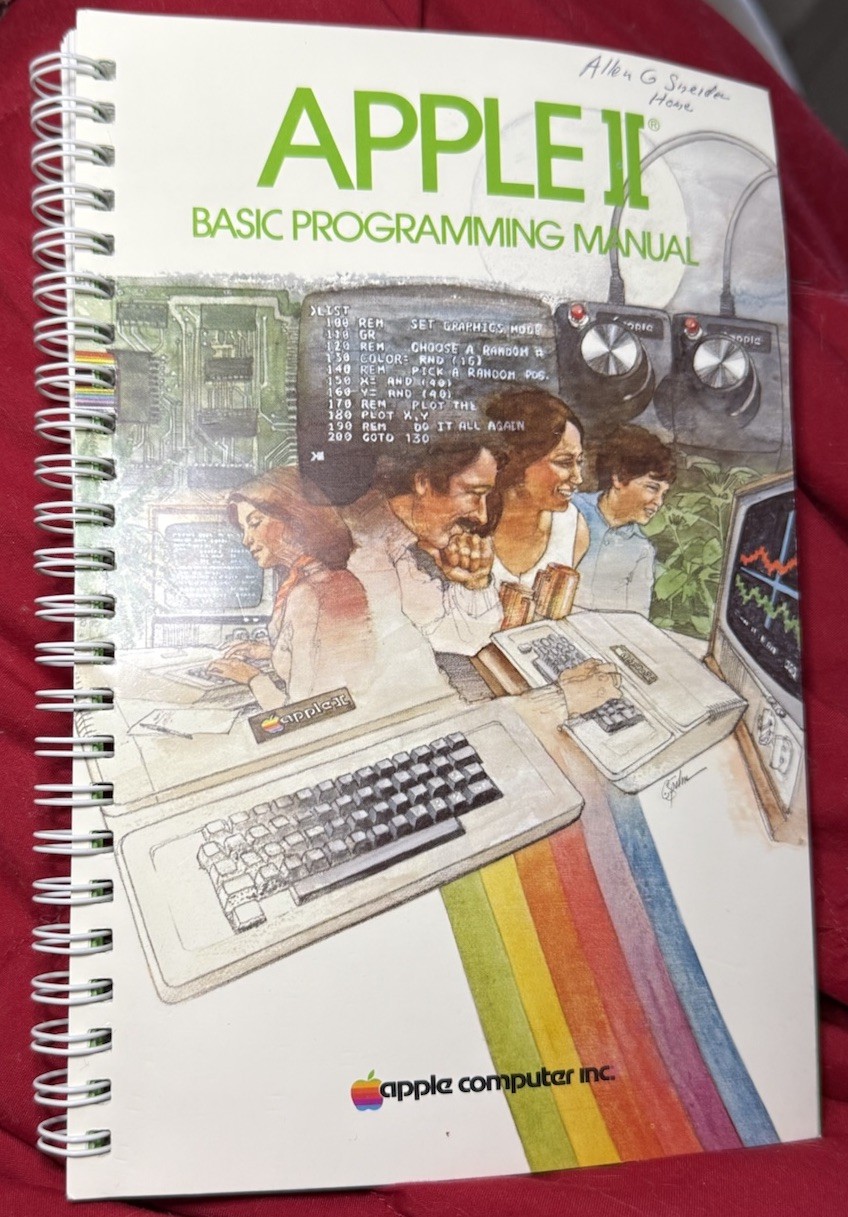 Vintage The Applesoft Tutorial Book 