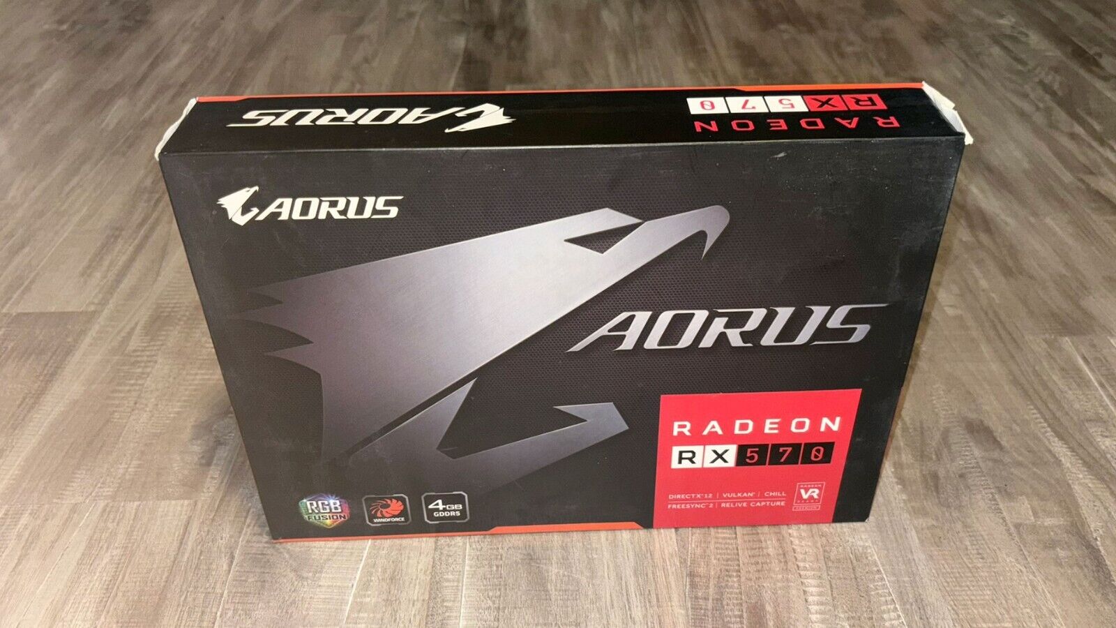 Gigabyte Aorus Radeon RX 570 4GB Graphics Card GPU Pristine Condition