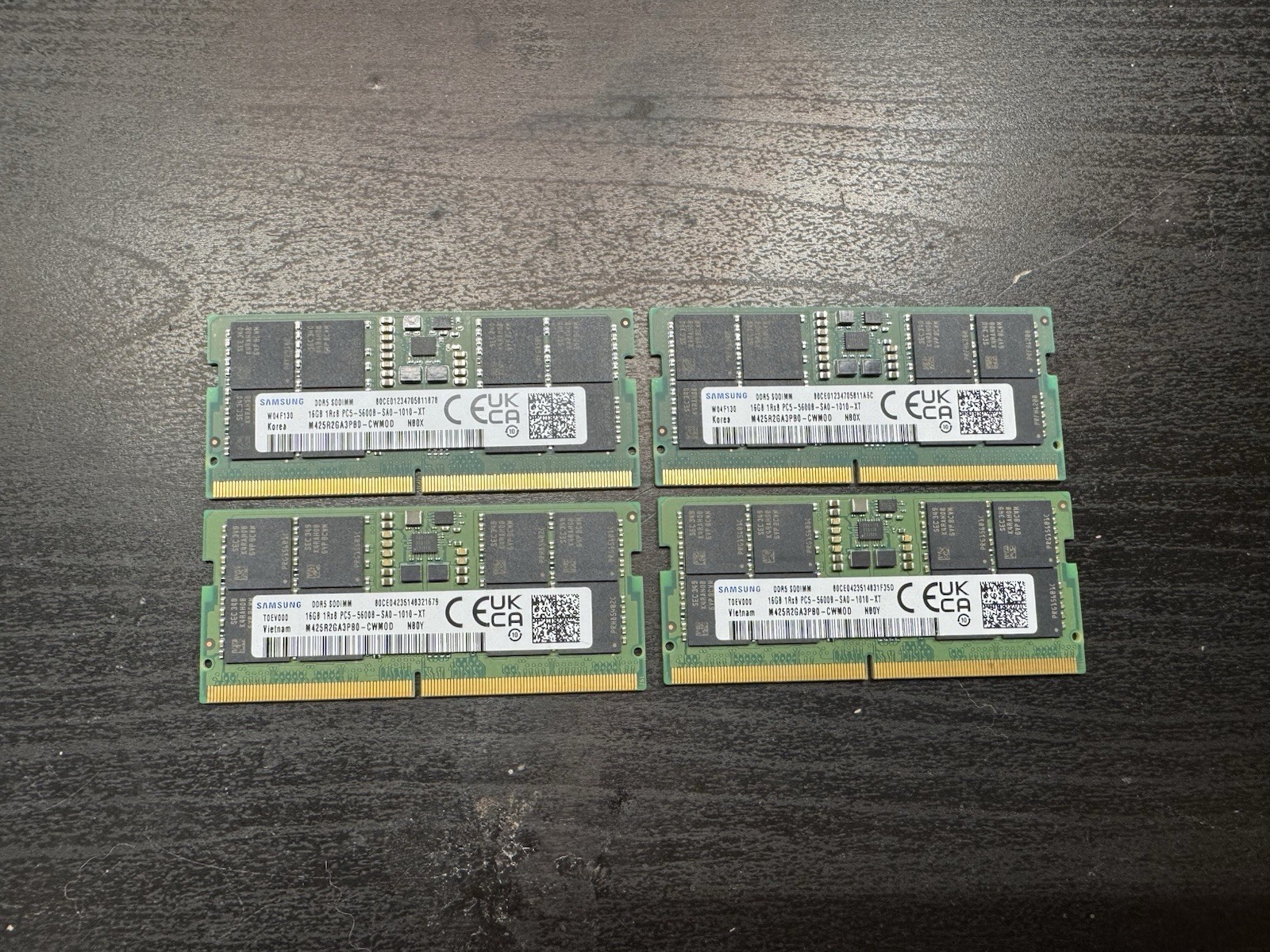 Samsung DDR5 SODIMM 16GB PC5-5600B-SA0-1010-XT