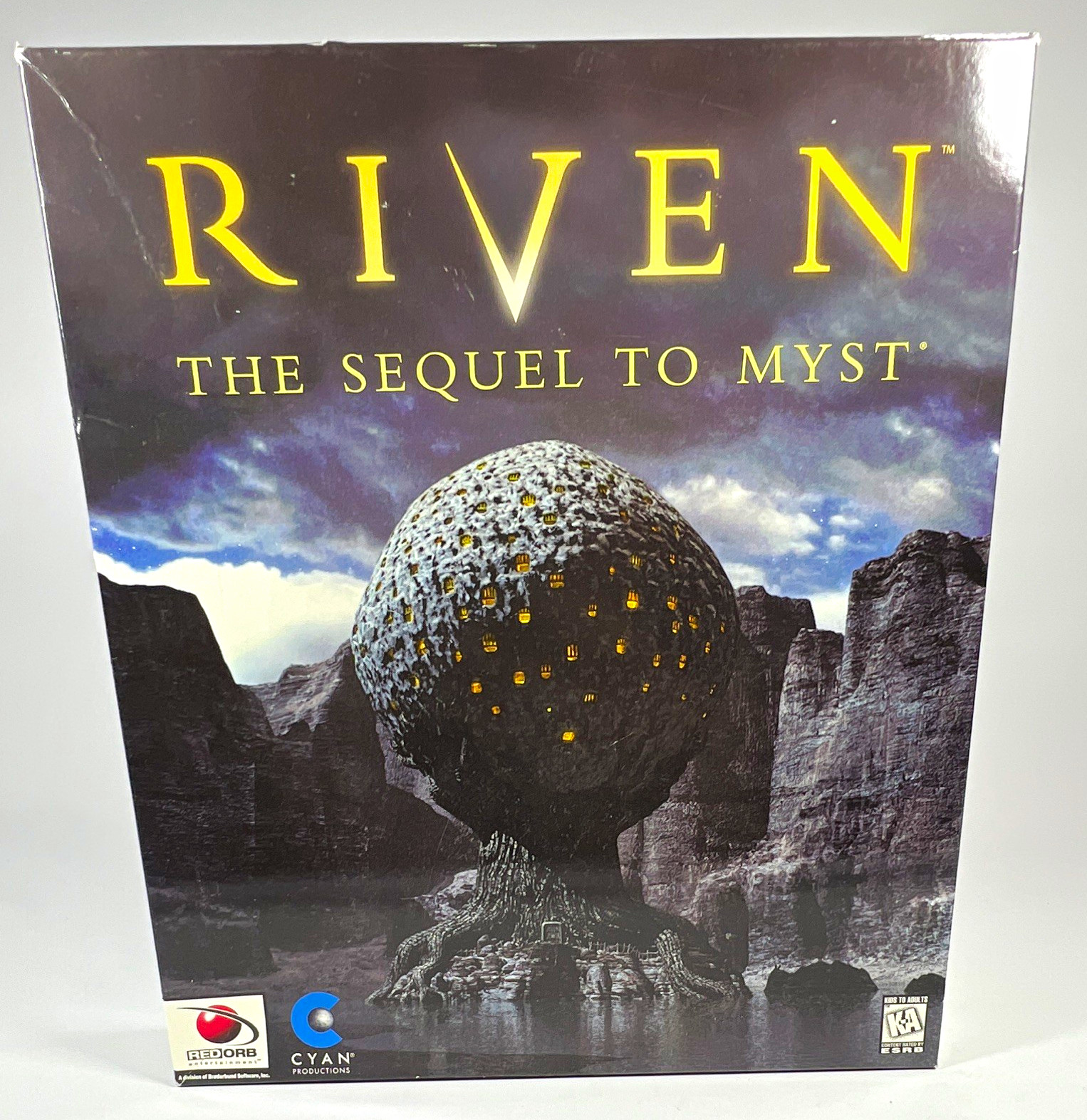Cyan Riven: The Sequel to Myst CD-ROM Adventure Game Windows 95/Mac Sealed Disc