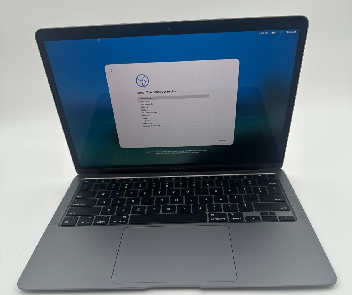 Apple MacBook Air M1 3.2GHz 2020 13" A2337 16GB DDR4 512GB SSD Gray /FAIR