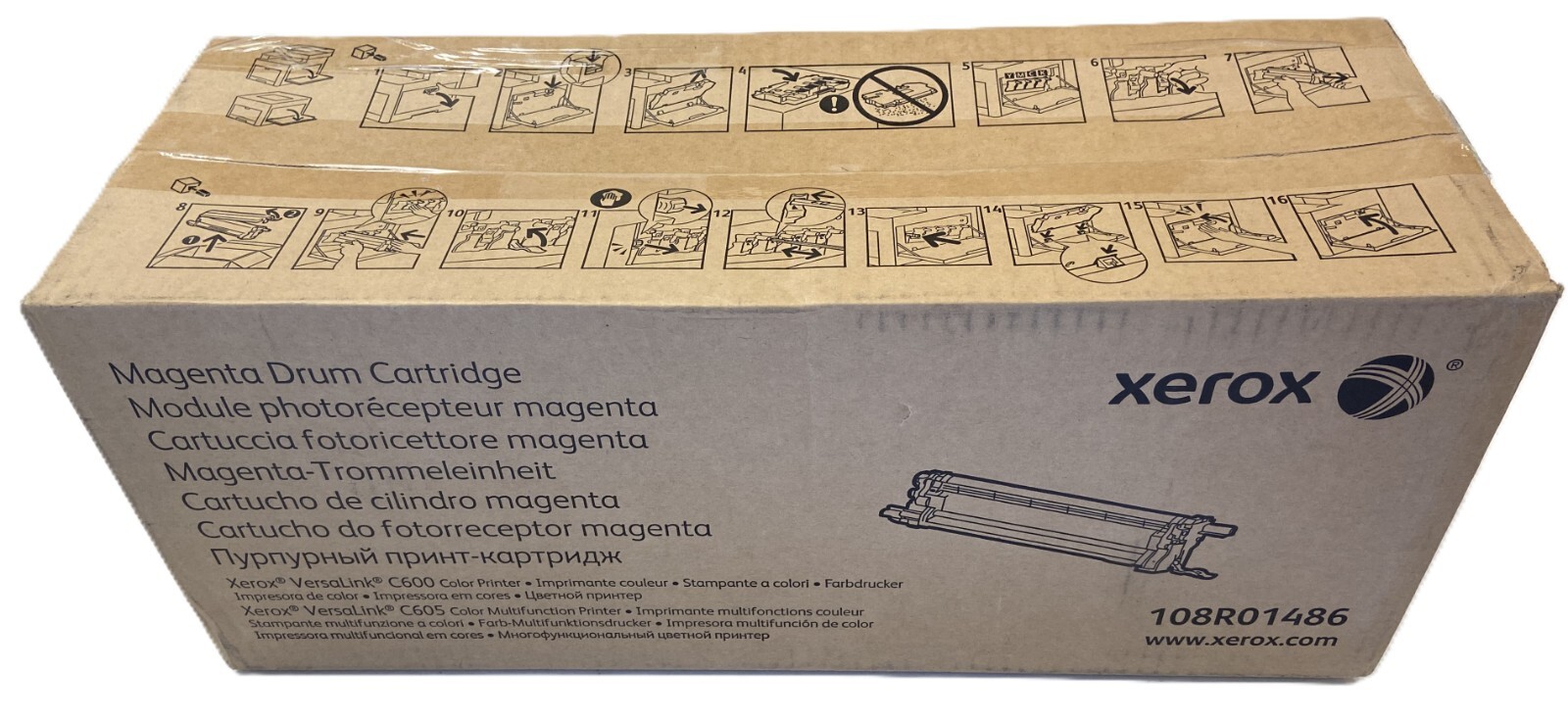 Magenta Drum Cartridge 108R01486 for Xerox VersaLink C600 / C605