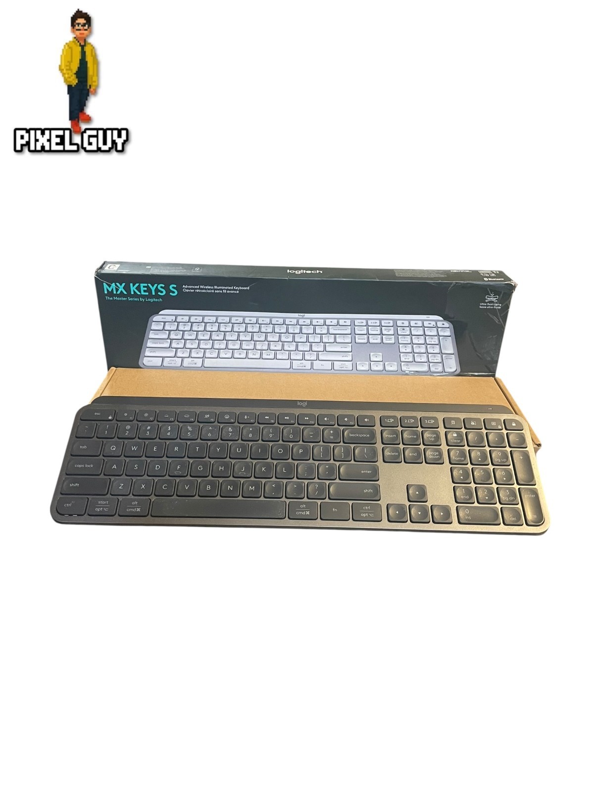 Logitech MX Keys S Advanced Wireless Illuminated Keyboard. Nt