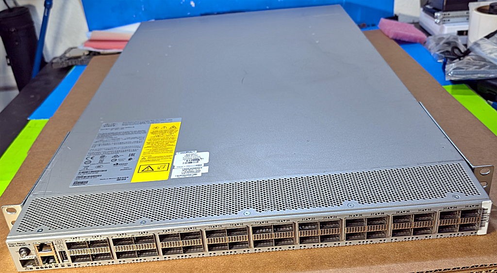 N3K-C3636C-R Cisco Nexus 3636C-R switch 36-Port 100-Gbps QSFP28 MACSEC