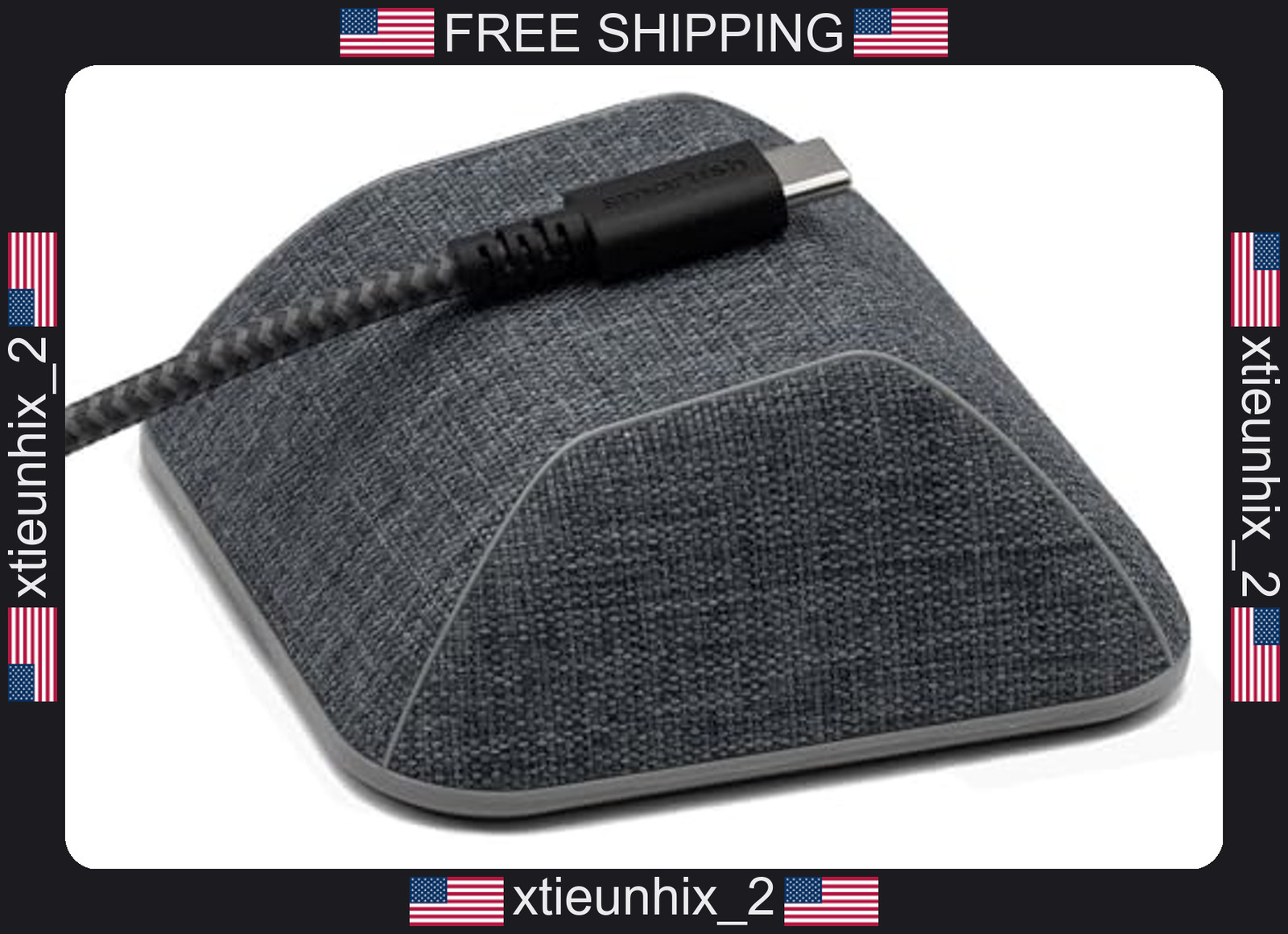 Magnetic Cable Organizer, Desk & Nightstand Cord Holder, Fits Multiple Cables