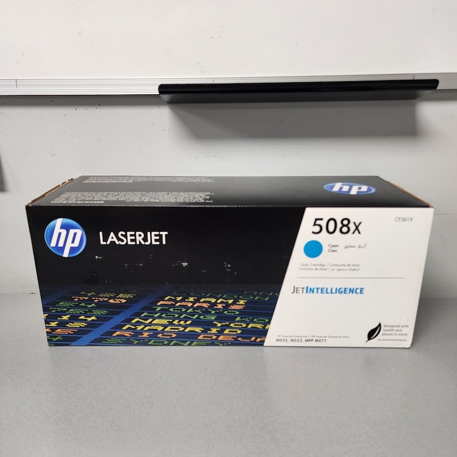 HP 508X Cyan High-yield Toner Cartridge CF361X