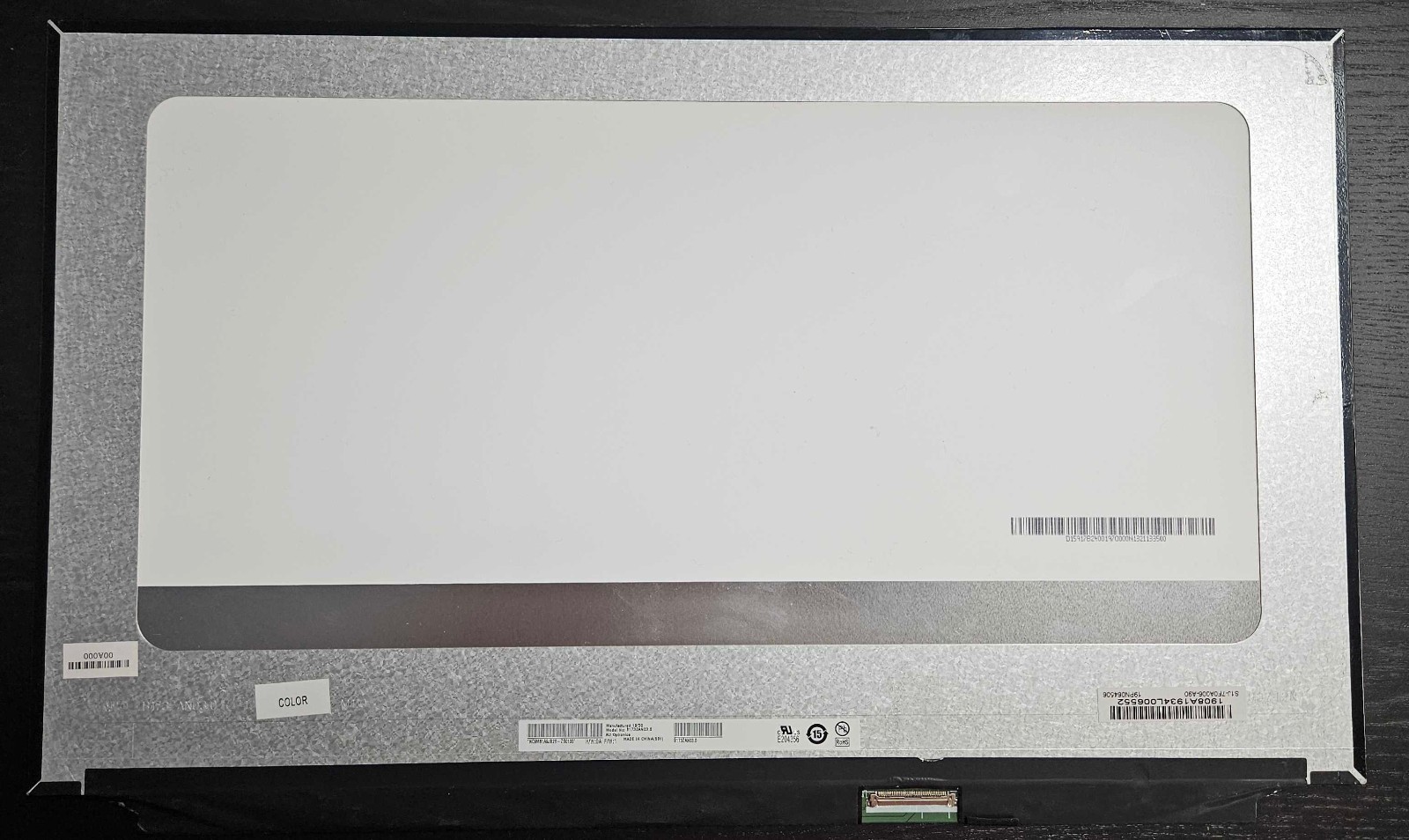 B173ZAN03.0 Non-Touch Led Lcd Screen 17.3" 4K UHD 3840x2160 40 Pin