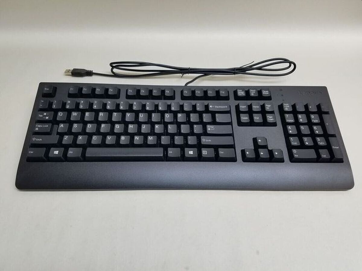Lot of 5 Lenovo Preferred Pro II 00XH688 SK-8827 Wired USB PC Computer Keyboard