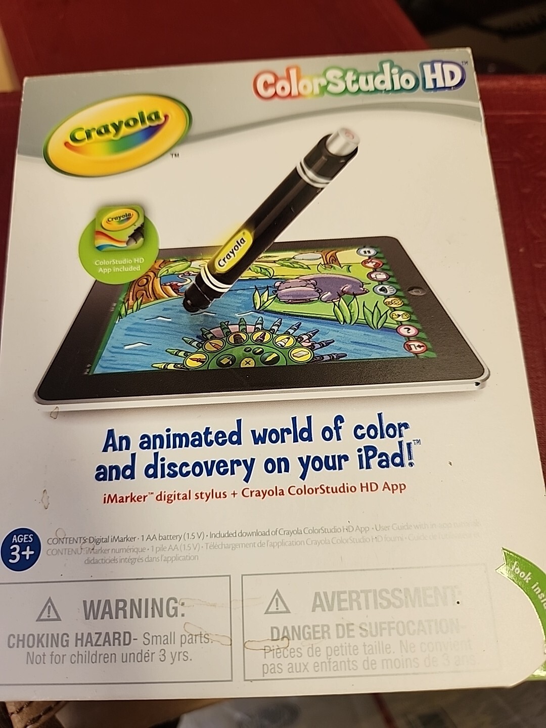 Crayola Color Studio HD Blue Pen New