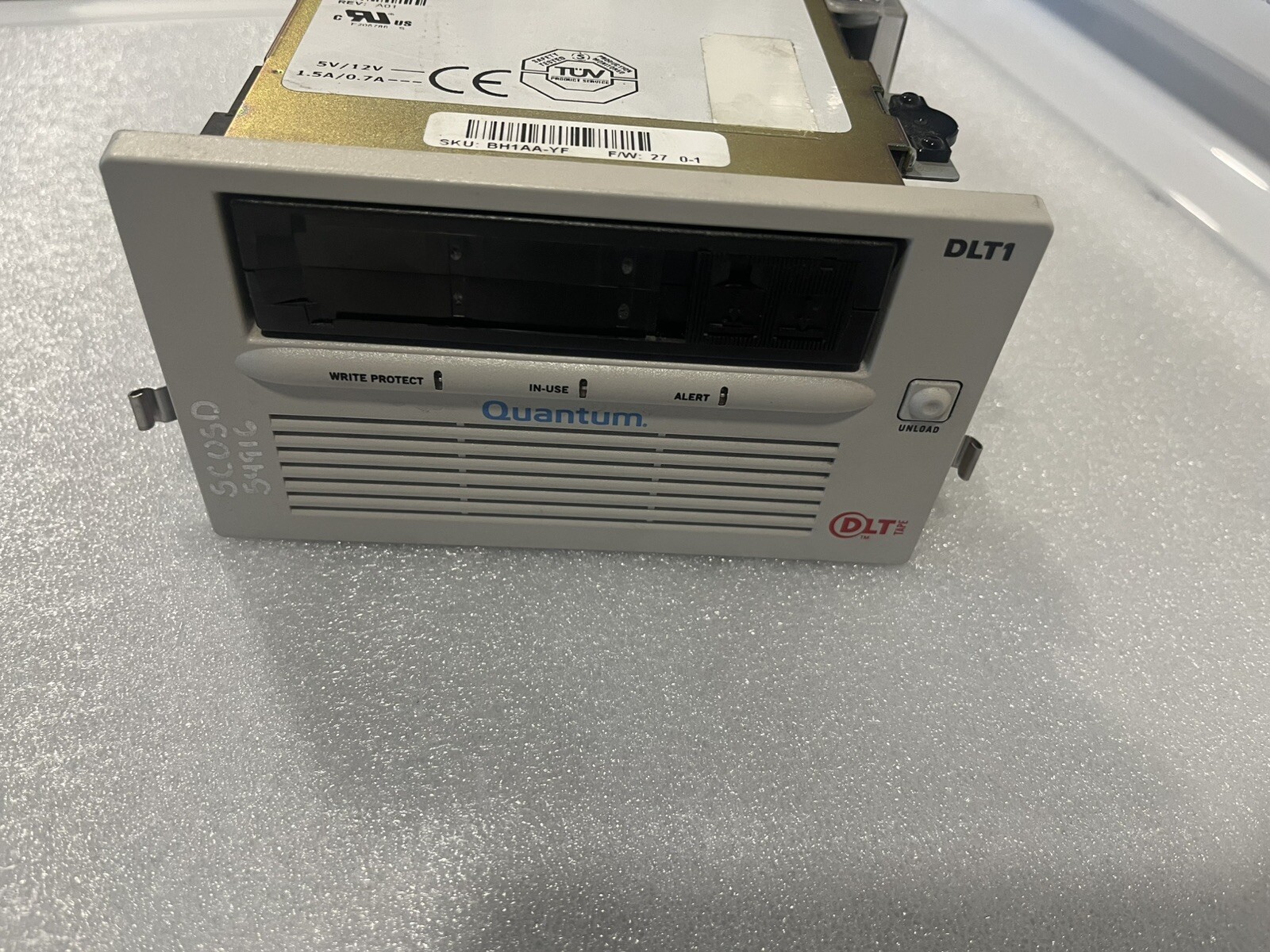 NEW QUANTUM DLT1 BH1AA-YF INTERNAL 40/80 GB SCSI LVD TAPE DRIVE