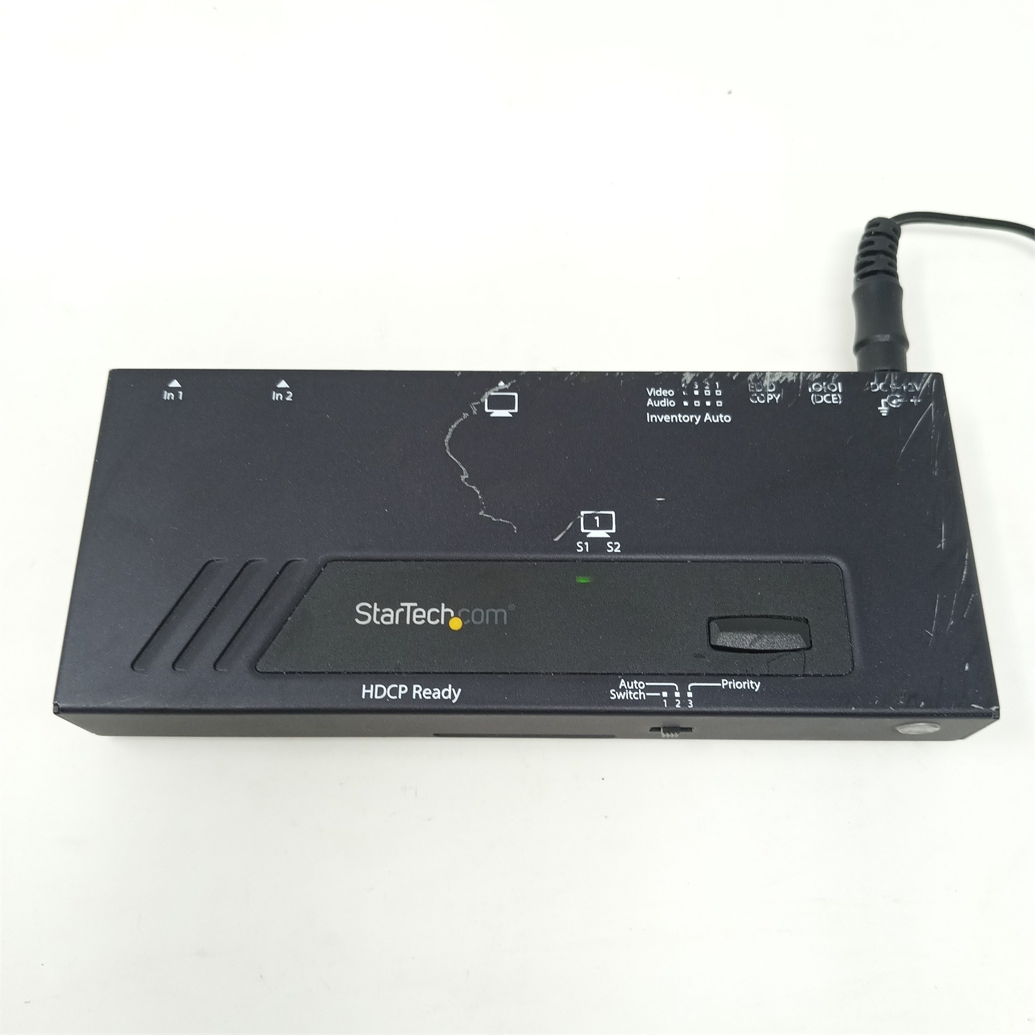 StarTech.com VS221HD4KA 2-Port HDMI Switch 4K 60Hz Auto Priority Switcher
