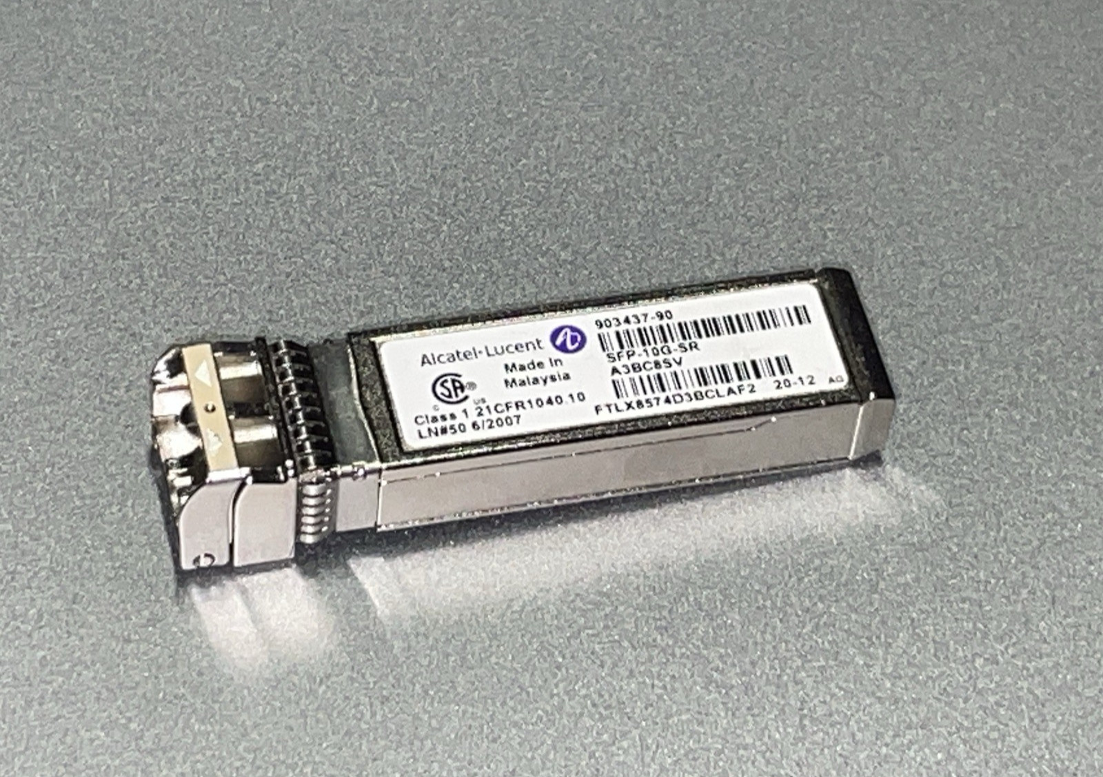 Lot of 150 ALCATEL LUCENT 903437-90 SFP-10G-SR 10GBPS FC SFP+ / 21CFR 1040.10