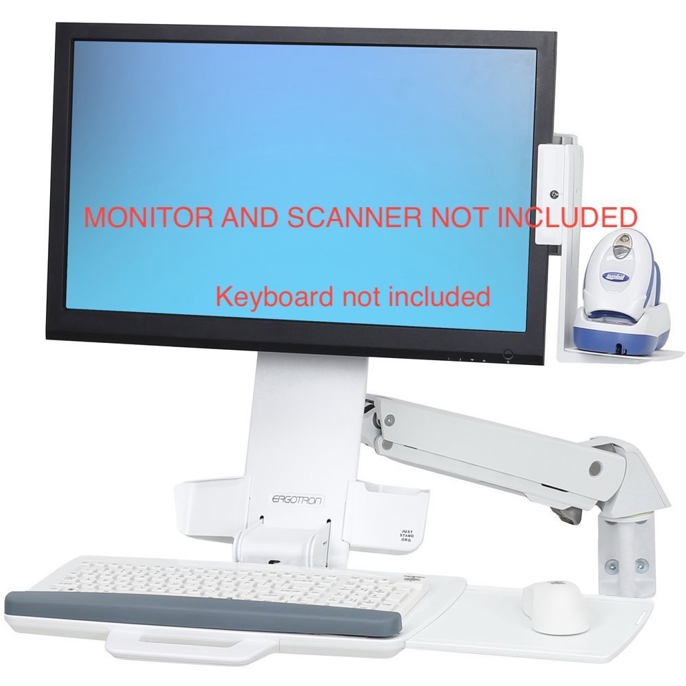 Ergotron 45-266-216  StyleView Sit-Stand Combo Arm Stand NEW