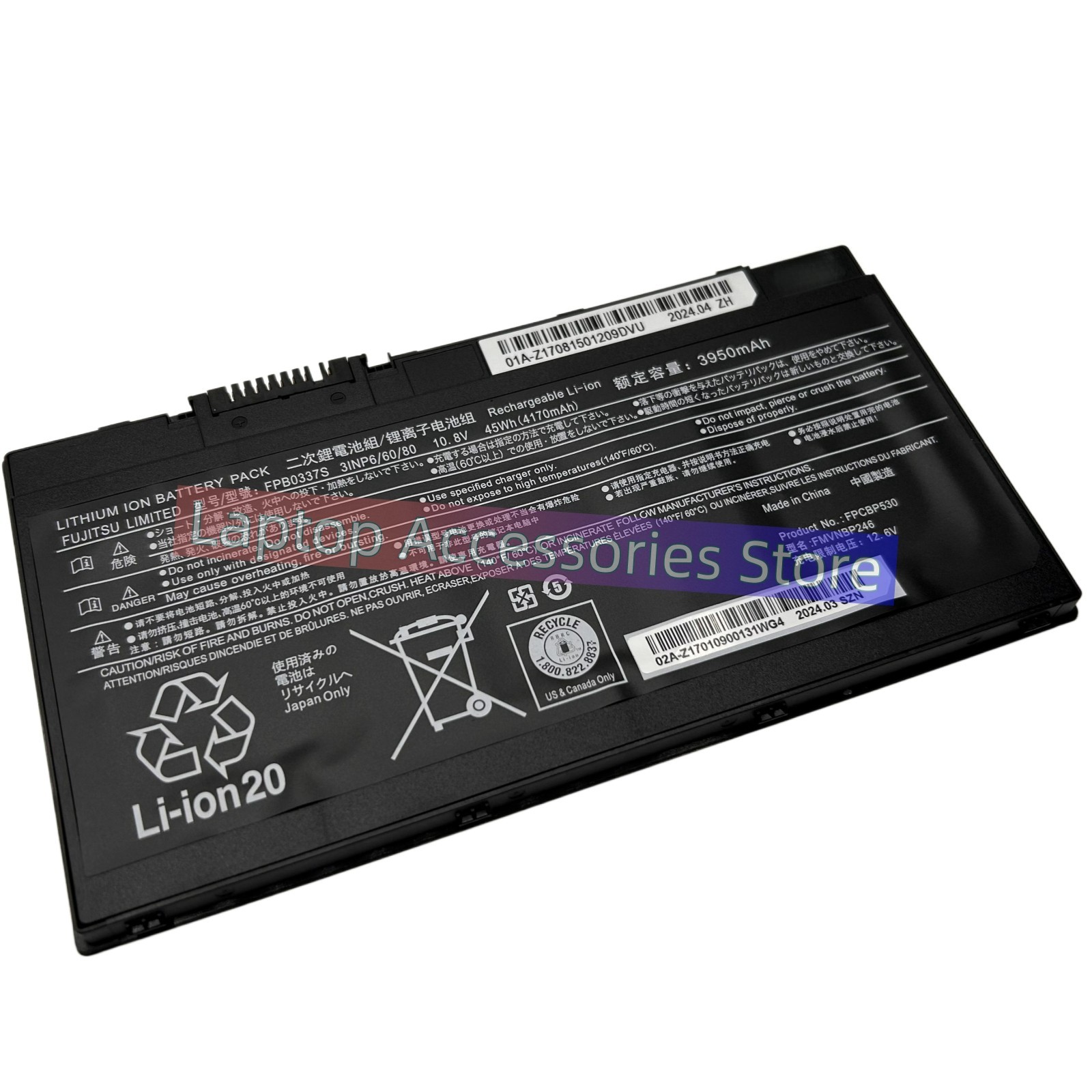 FPB0337S FPCBP528 FPCBP530 Battery for Fujitsu Lifebook P727 P728 U727 U728 U729