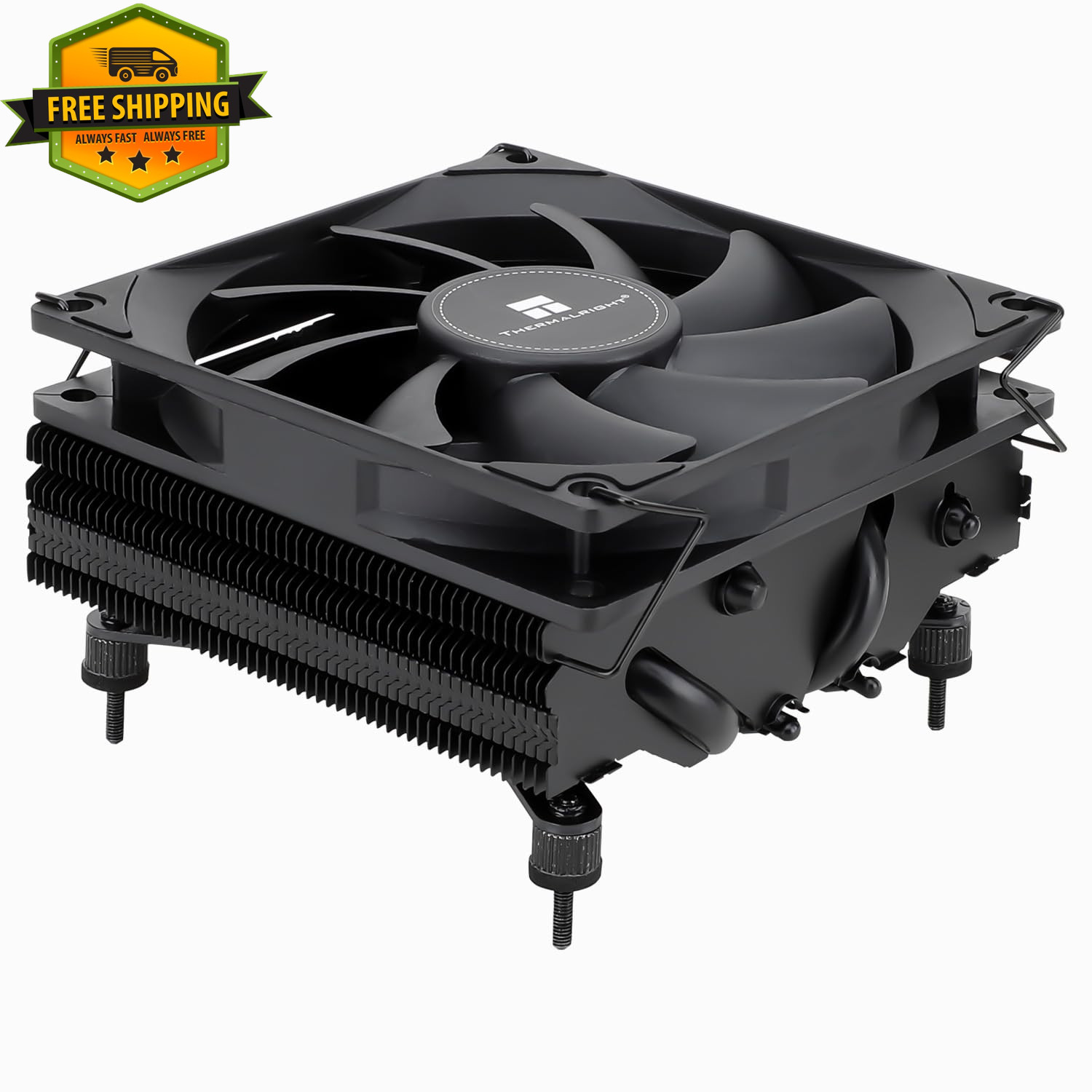 Thermalright AXP90 X47 Black Low Profile CPU Air Cooler 47mm for AM4 AM5 LGA1700