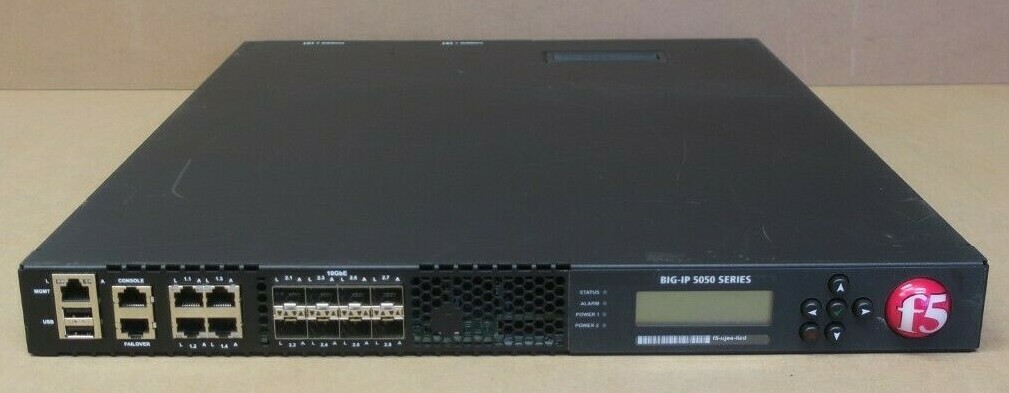 F5 Networks Big-IP 5050 Series Enterprise 1U LTM Local Traffic Manager Appliance