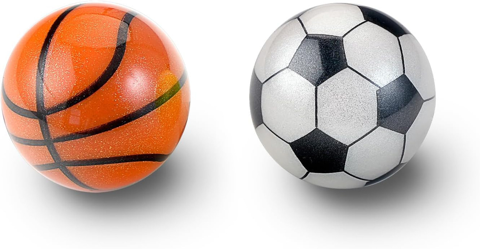 PERIPRO-303X2H 1.34 Inches Sports Trackball 2 Pcs Pack - Fun Novelty Basketball