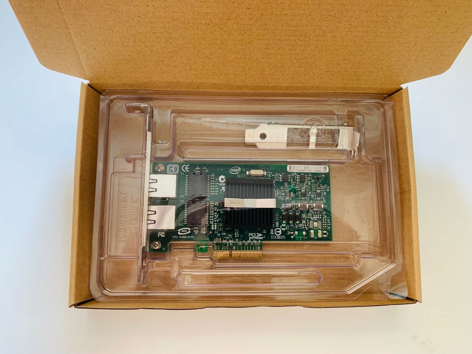 For INTEL EXPI9402PT PRO/1000 Dual Port Server Adapter PCI-E Network Card 82571