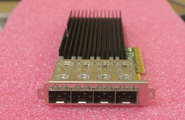 Silicom PE310G4SPI9L-XR-CX3 Quad Port 10Gb Ethernet SFP+ Network Server Adapter