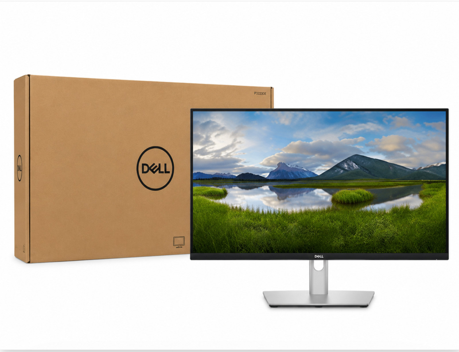 NEW Dell P3223DE 31.5" QHD IPS USB-C Hub Monitor 2560x1440 90W RJ45 HDMI DP